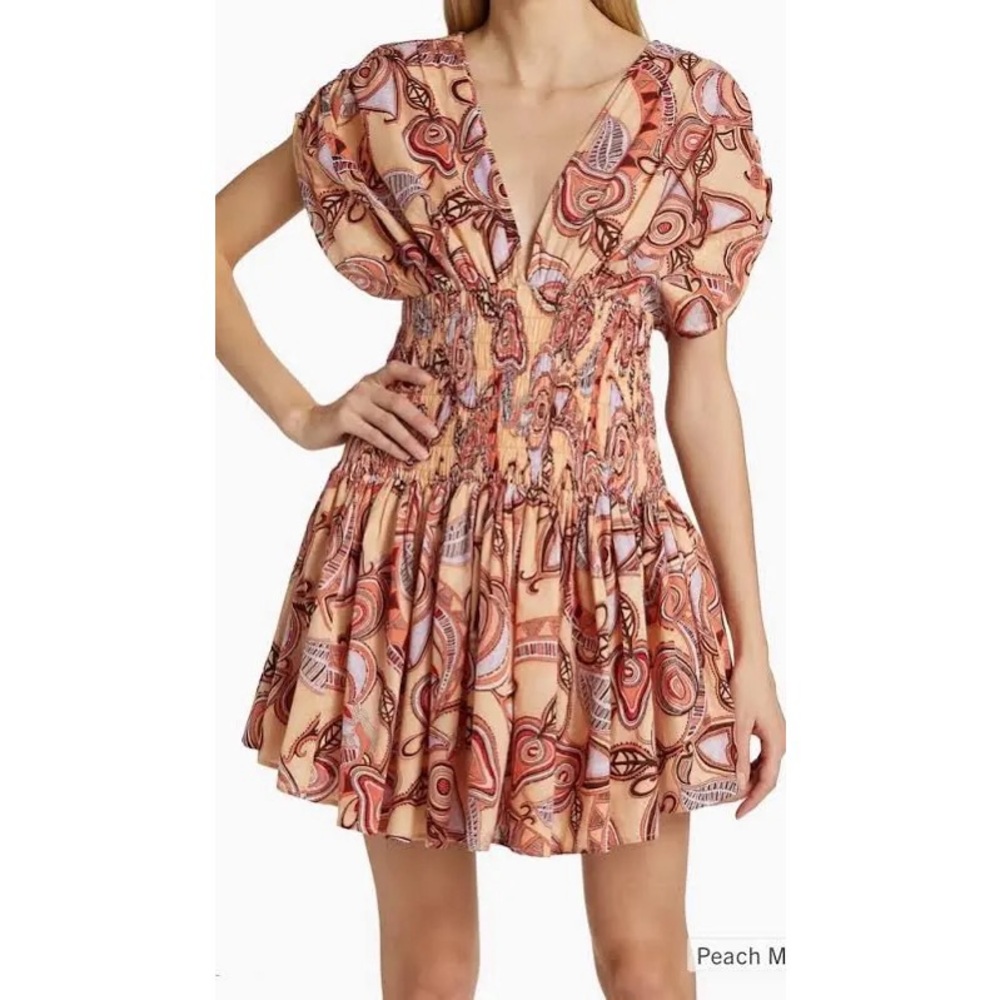 ALC Peach Mini Dress